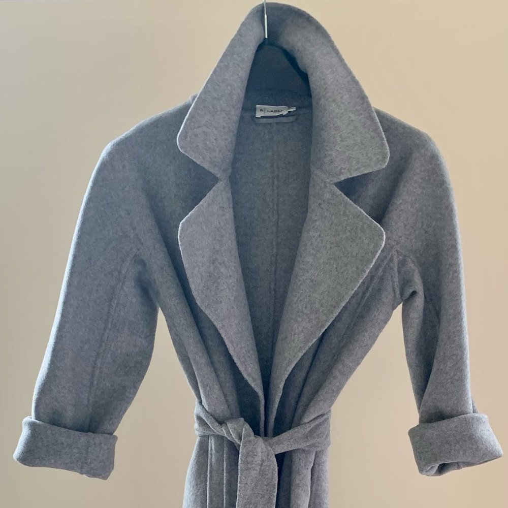 The Reset "R-Label" Double Faced Tie Coat